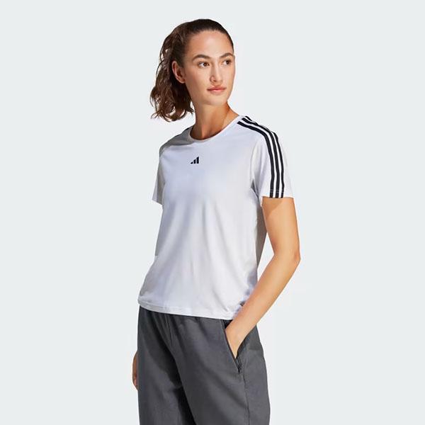 ゆうパケット対応可能！アディダス レディース 半袖 Tシャツ adidas W TR-ES 3ST Tシャツ スポーツウェア トレーニング ウェア ジム 2024春夏新色 BUT04｜elephantsports｜04