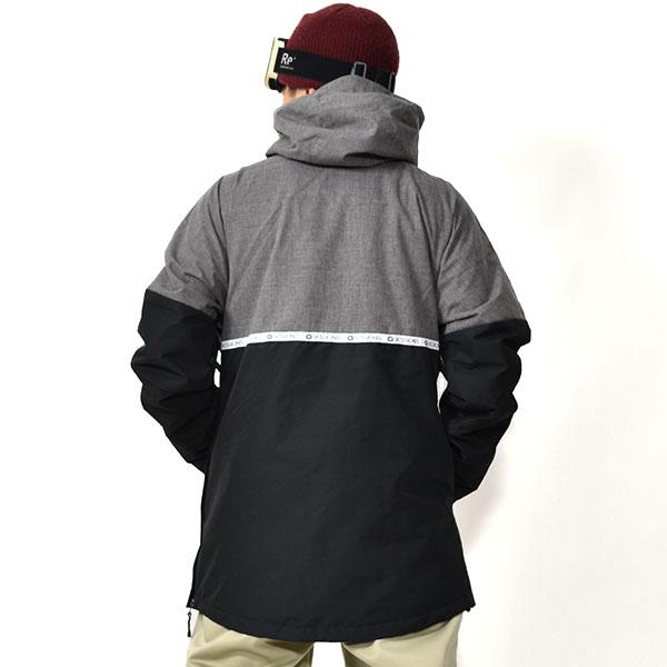 ラスト1着 Mサイズ 43%off スノーボードウェア セッションズ SESSIONS CENTRAL ANORAK JACKET メンズ プルオーバー ジャケット スノボ｜elephantsports｜05