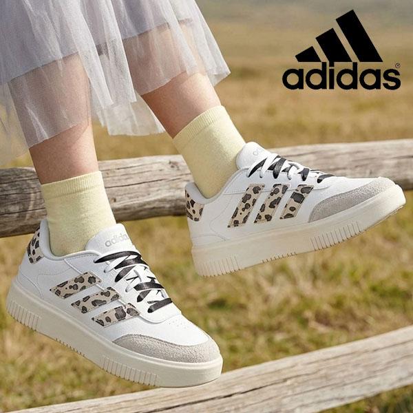 adidas（アディダス） 2026秋冬新作 ヒョウ柄 レディース 厚底
