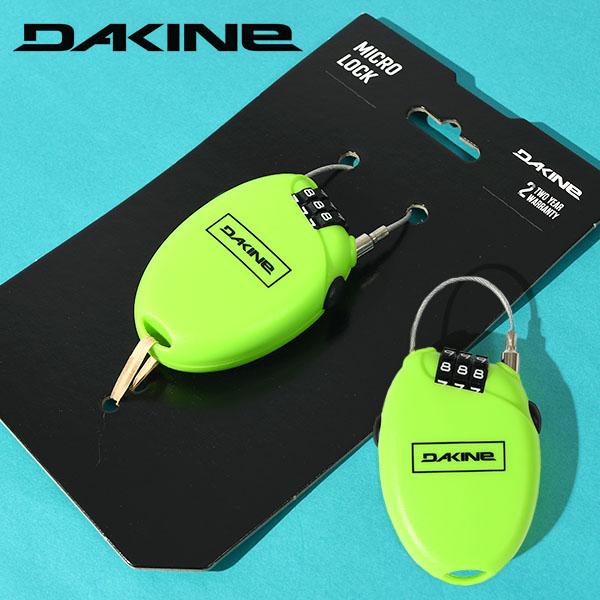 キーロック ダカイン COOL LOCK 盗難防止 スノーボード スノボ ケーブルロック ダイヤルロック ワイヤーロック 鍵 南京錠 2023