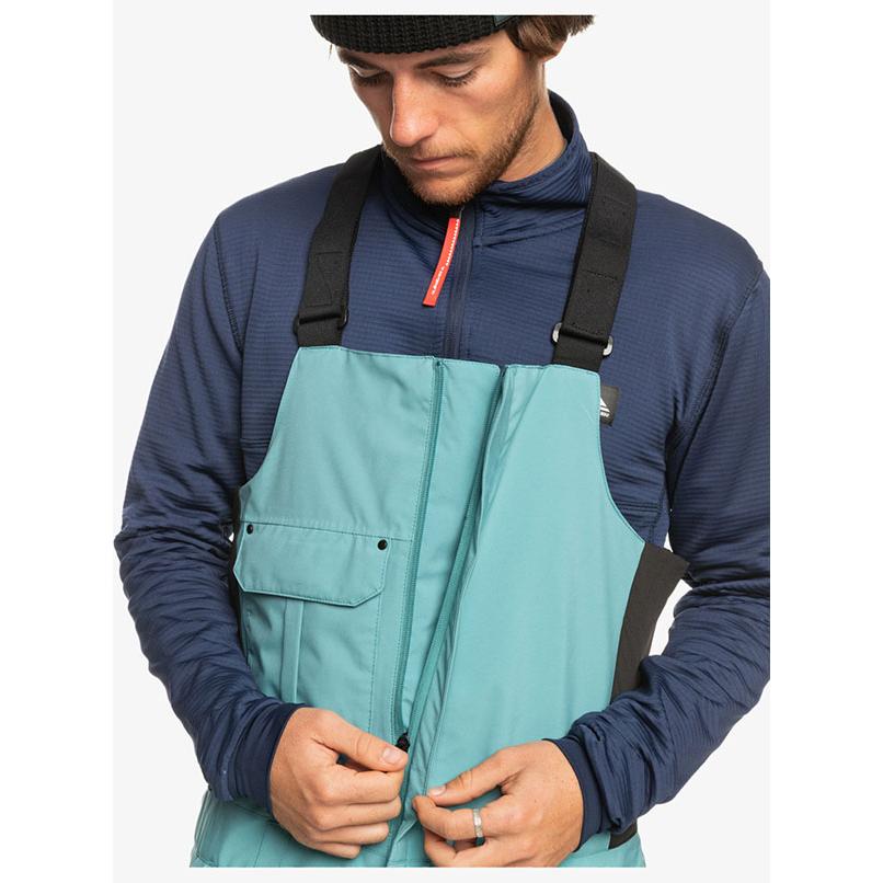 ラスト1点 Mサイズ 30%off スノーボードウェア QUIKSILVER クイックシルバー メンズ UTILITY BIB パンツ スノーボード スノー ビブパンツ  2023-2024冬新作｜elephantsports｜05