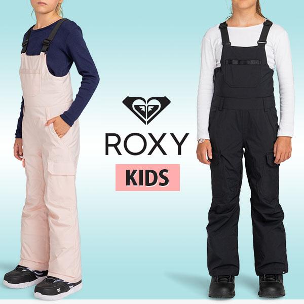 150cm　ROXY　ビブパンツ　キッズ　ジュニア　ロキシー ROXY 30%off スノーウェア ビブパンツ ロキシー NON STOP BIB GIRL
