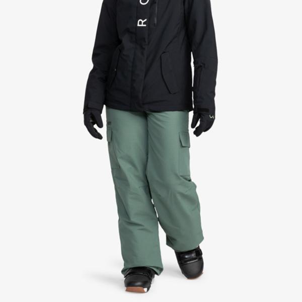 ラスト1点 Mサイズ 45%off スノーウェア ROXY ロキシー スノーパンツ レディース グリーン系 JOURNEY PANT スノーボード スノボ スキー スノー ウェア パンツ_7