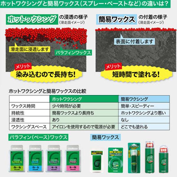 GALLIUM（ガリウム） ゆうパケット対応可能！ ワックス EXTRA BASE WAX