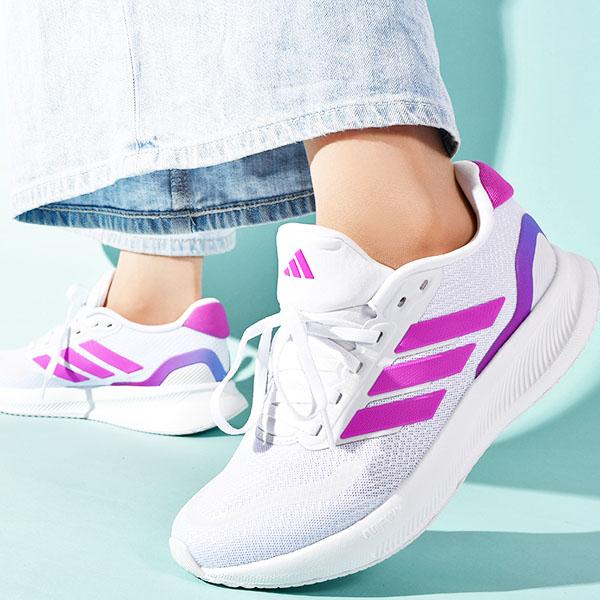 adidas（アディダス） スニーカー レディース RUNFALCON 5 W