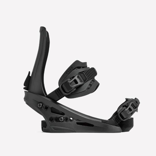 【美品】FLUX XV スノーボード ビンディング ブラック 早期購入】FLUX フラックス スノーボード バインディング