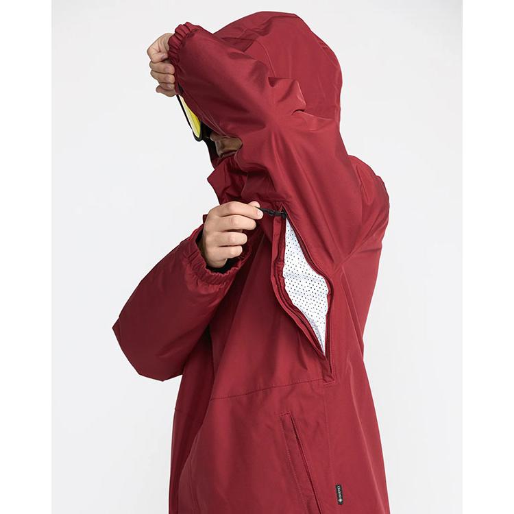 スノーボードウェア VOLCOM ボルコム DUA INS GORE-TEX JACKET ゴアテックス BURNT RED メンズ ジャケット スノボ 2025-2026冬新作 25%off_7