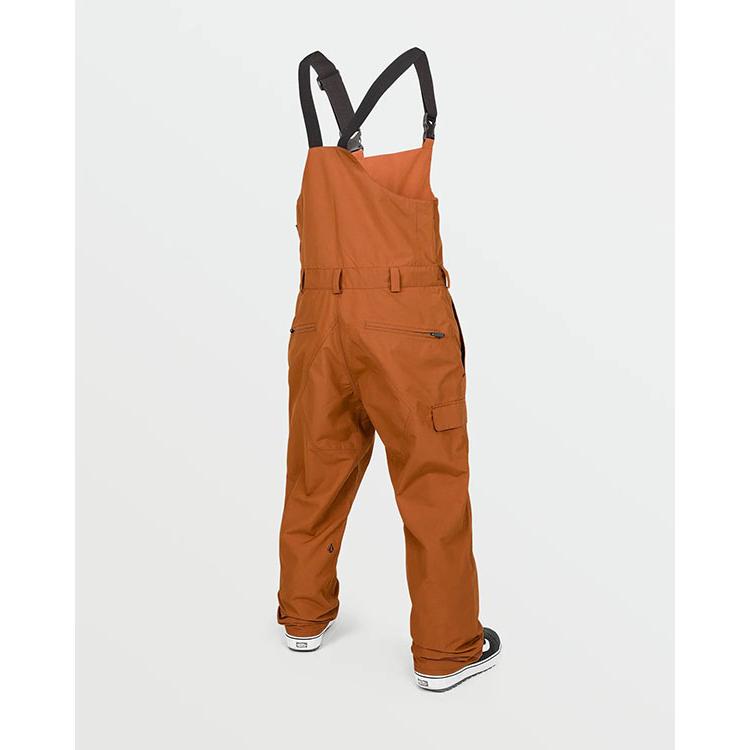 35%off 送料無料 スノーボードウェア VOLCOM ボルコム ROAN BIB OVERALL メンズ ビブパンツ ビブ ボトムス スノボ スノーボード スノーウエアの画像