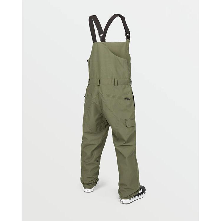 35%off 送料無料 スノーボードウェア VOLCOM ボルコム ROAN BIB OVERALL メンズ ビブパンツ ビブ ボトムス スノボ スノーボード スノーウエアの画像