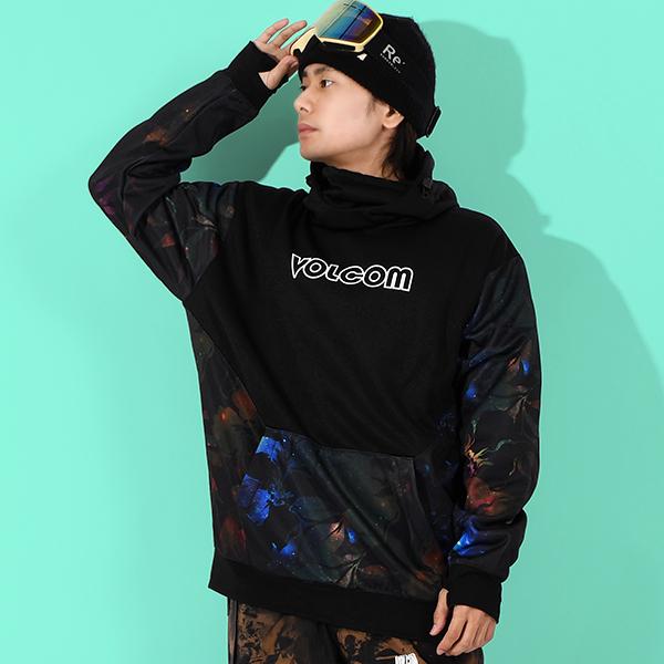 ボルコム スノーボード　撥水パーカー　裏起毛　ジップアップファスナー　防寒 VOLCOM（ボルコム） 正規品 メンズ ジップパーカー A4832405 WATANITE