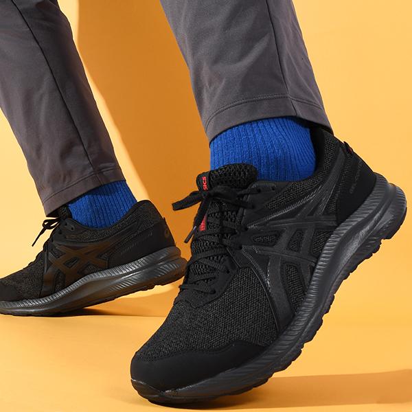 ランニングシューズ アシックス メンズ asics ゲルコンテンド 7 WP ウォーキング スポーツ スニーカー 防水 幅広 4E相当 1011B333の画像
