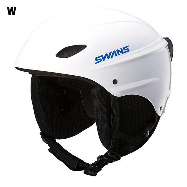 SWANS スキー・スノーボードヘルメット ホワイトSMサイズ SWANS（スワンズ） ホワイト Sサイズ のみ ヘルメット H-451R