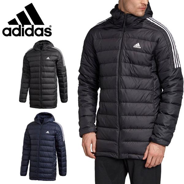 Mサイズのみ アディダス ダウンジャケット Adidas メンズ Essentials ダウンパーカー ジャケット アウター アウトドアジャケット 3本ライン Izg15 Izg15 スノボ アウトドアのエレスポ2 通販 Yahoo ショッピング
