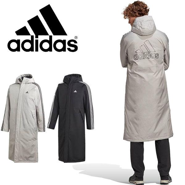 ロングコート アディダス Adidas メンズ Lt Insulated コート ベンチコート ジャケット 防寒 アウター 3本ライン 冬新作 Izh00 Izh00 スノー アウトドアのエレスポ2 通販 Yahoo ショッピング