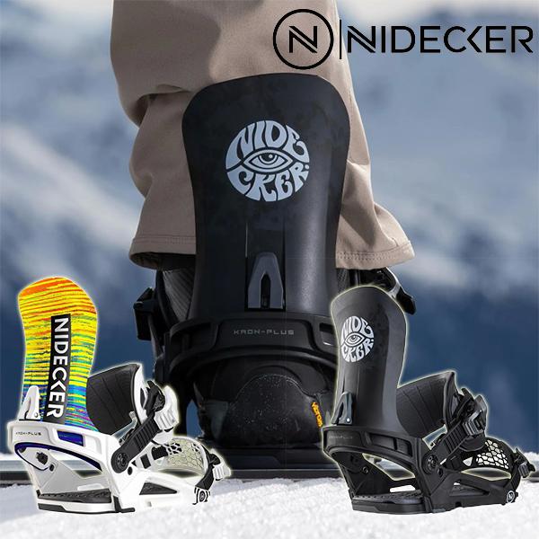 ナイデッカーNIDECKER スノーボードバインディングKAON-plus