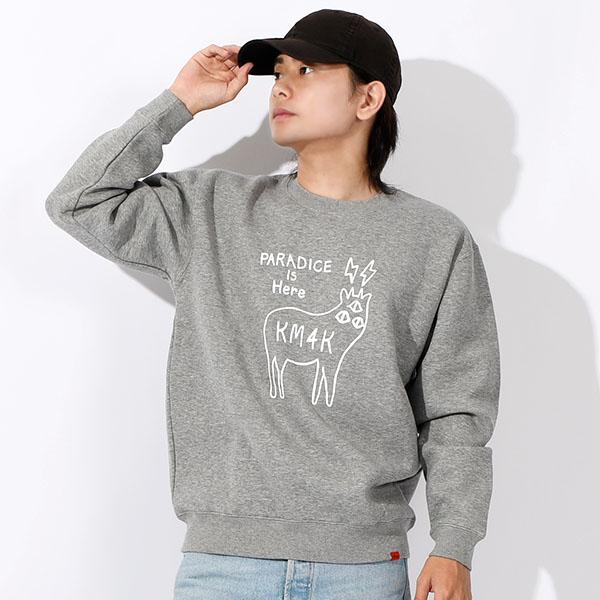トレーナー KM4K カモシカ OG CREW LOGO スウェット メンズ レディース 