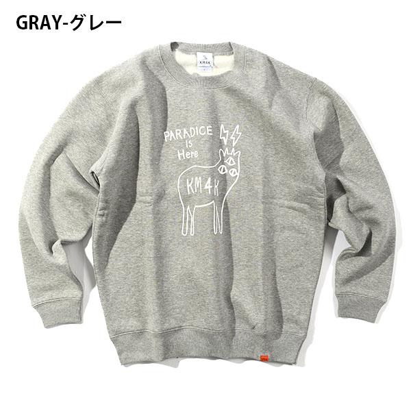 トレーナー KM4K カモシカ OG CREW LOGO スウェット メンズ レディース 