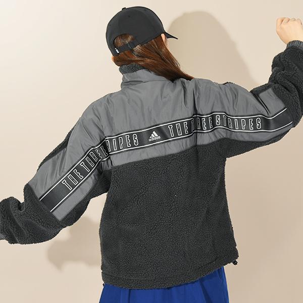 もこもこ adidas】もこもこ ZIPパーカージャケット | VOLCAN&APHRODITE