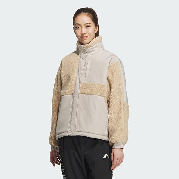 adidas アディダス レディース フリース ジャケット W WORD ボア