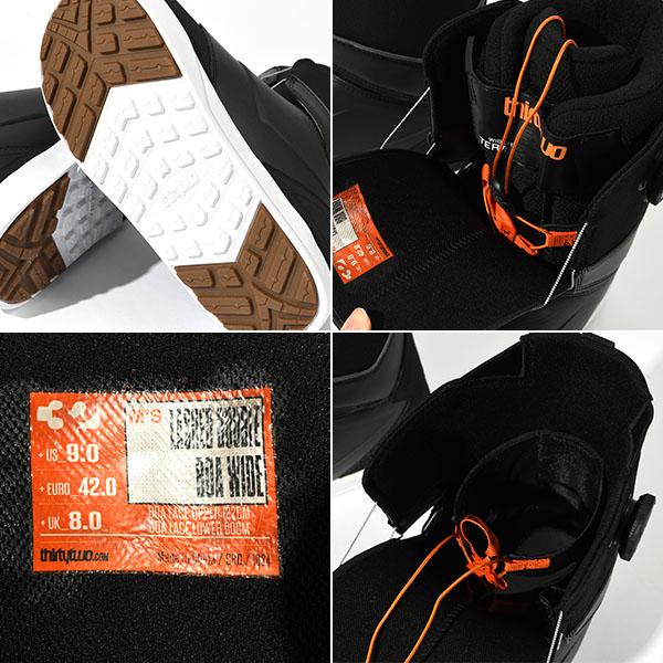 【美品】THIRTYTWO LASHED DOUBLE BOA スノボ ブーツ 252712