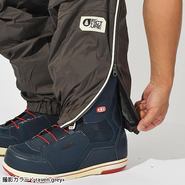 ラスト1着 Mサイズ 35%off スノーボードウェア ピクチャー PICTURE HUN PANTS ホワイト系 パンツ メンズ ボトムス スノボの画像