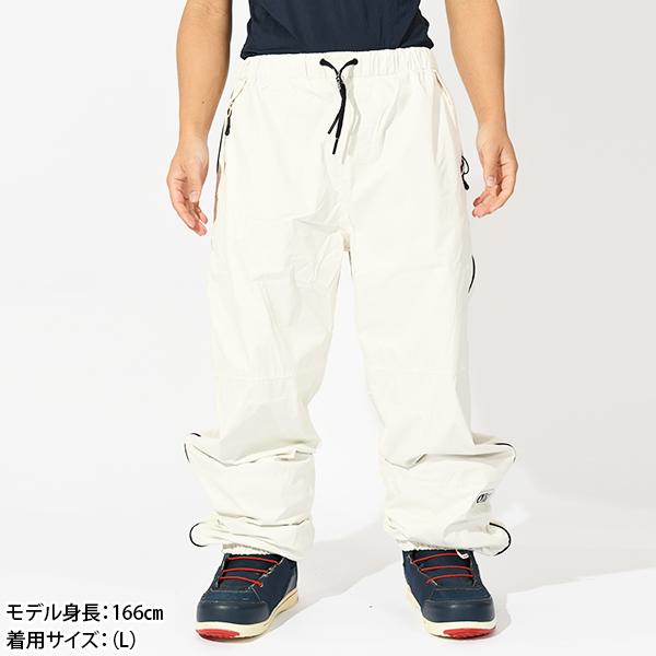 ラスト1着 Mサイズ 35%off スノーボードウェア ピクチャー PICTURE HUN PANTS ホワイト系 パンツ メンズ ボトムス スノボの画像