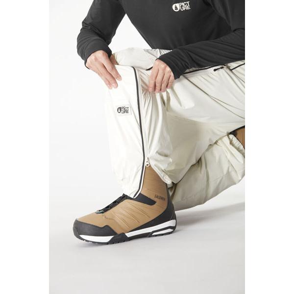 ラスト1着 Mサイズ 35%off スノーボードウェア ピクチャー PICTURE HUN PANTS ホワイト系 パンツ メンズ ボトムス スノボの画像