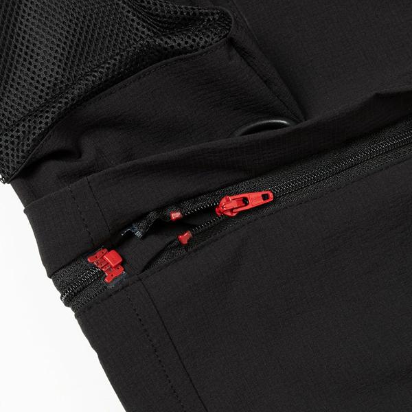 フィッシング パンツ メンズ ニューエラ NEW ERA ストレッチ ロングパンツ 撥水 裾の脱着可能 CORDURA アウトドア 釣り 14117001 14117000 2024春夏新作｜elephantsports｜08