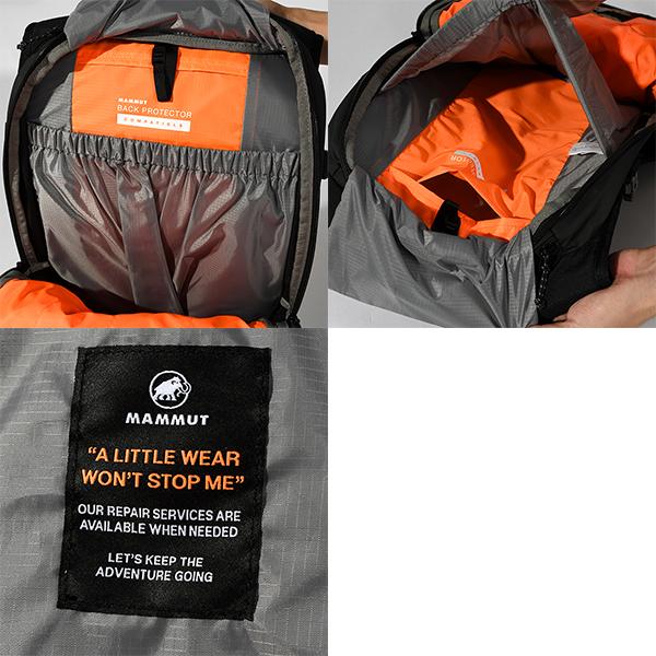 MAMMUT Nirvana マムートニルバーナ 18L バックパック ブラック MAMMUT（マムート） ニルヴァーナ 18L メンズ レディース バッグパック