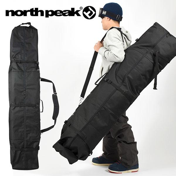 Salomonスノーボード 、バインディング、ノースピーク、スノーボードケース付 north peak（ノースピーク） スノーボードケース バッグ 3WAYタイプ 長