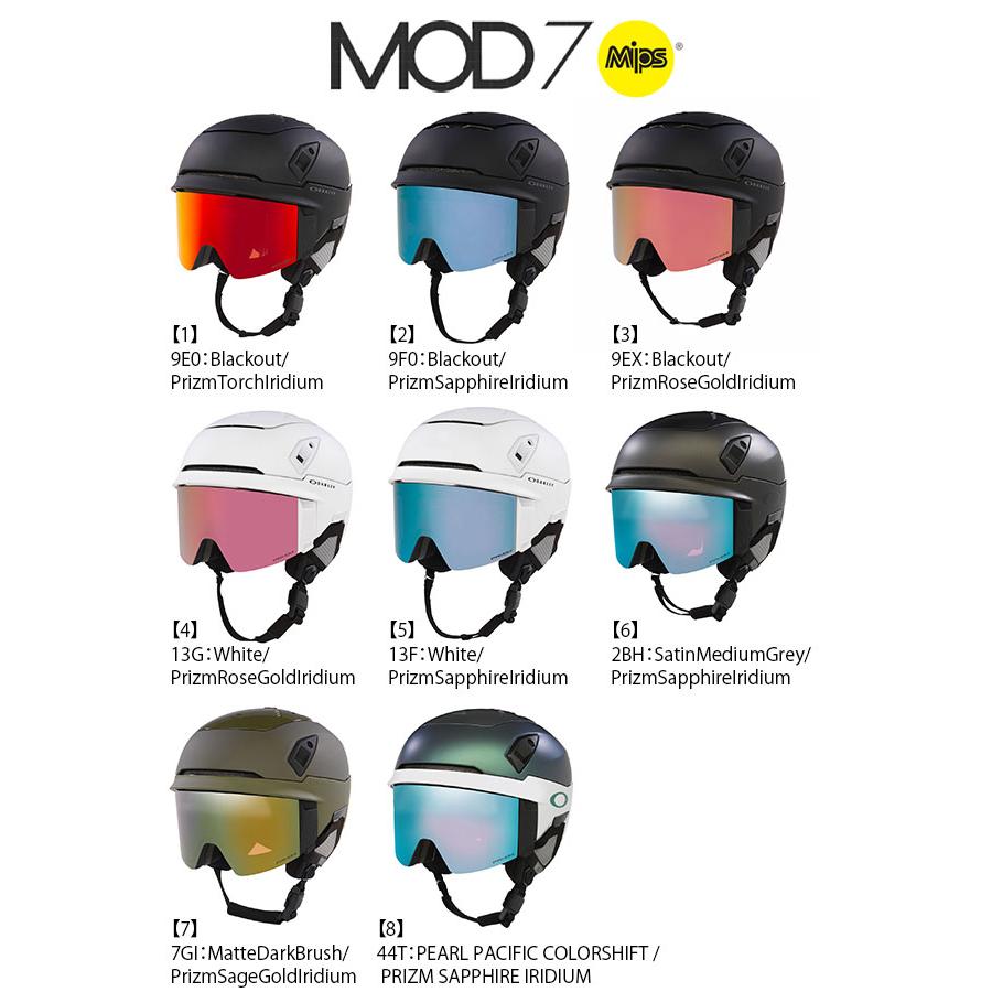 スキー　スノーボード　ヘルメット オークリー OAKLEY MOD7 MIPS GLOBAL FIT モッド7 BLACKOUT / PRIZM