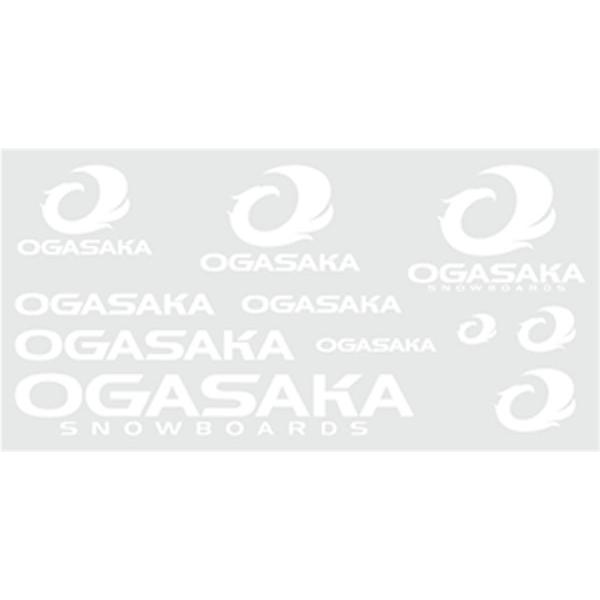 ゆうパケット対応可能！ 転写ステッカー OGASAKA オガサカ 転写 LOGO 150×75mm スノボ スノーボード スキー｜elephantsports｜02