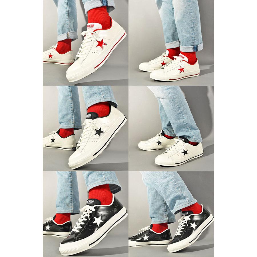 CONVERSE（コンバース） ワンスター レザー スニーカー メンズ MADE IN