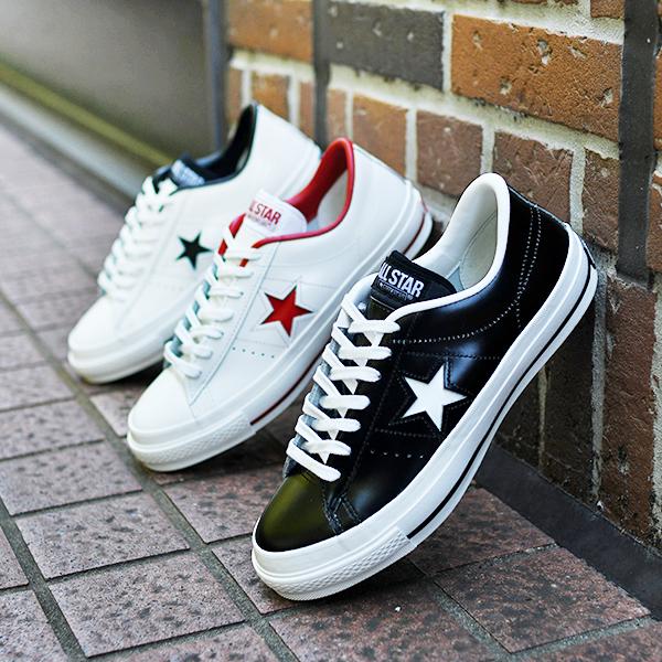 CONVERSE（コンバース） ワンスター レザー スニーカー メンズ MADE IN
