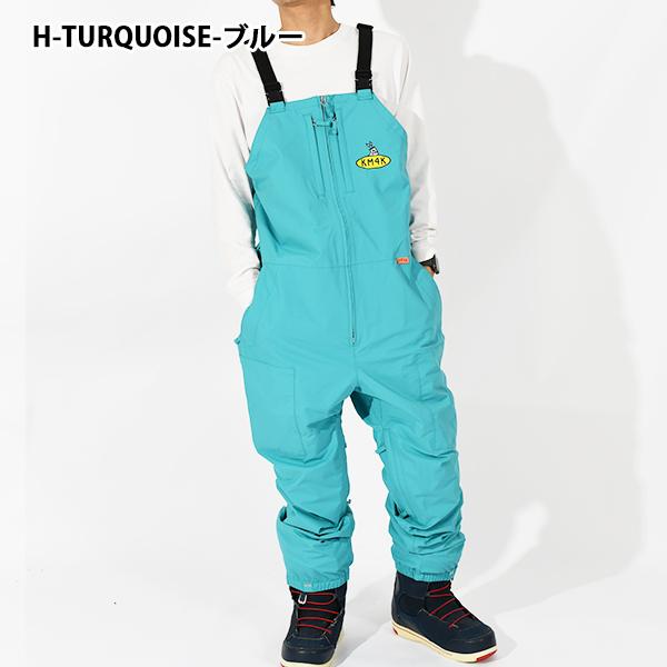 スノーボードウェア KM4K カモシカ PARADICE BIB PANTS 8 メンズ