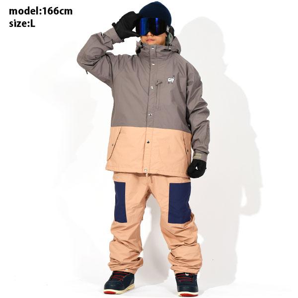 40%off スノーボードウェア KM4K カモシカ PARADICE JACKET 9 メンズ