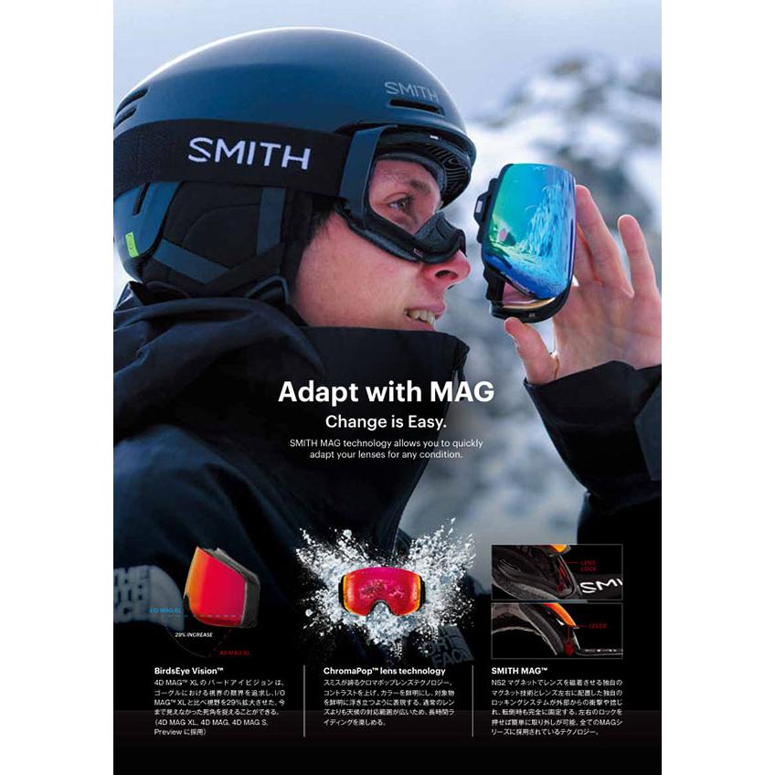 ラスト1点 スノーゴーグル SMITH スミス PREVIEW プレビュー KOMODO クロマポップ スノーボード スキー スノー ゴーグル 2025-2026冬新作 25%off_4