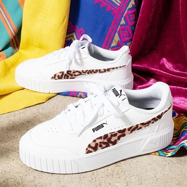 PUMA（プーマ） 31%off 2026春夏新作 ヒョウ柄 厚底 レディース