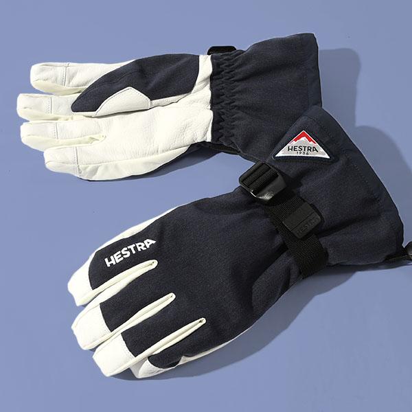 レザーグローブ HESTRA ヘストラ Powder Gauntlet メンズ 五指 本革 天然皮革 スノボ スノーボード スキー 10%off_18