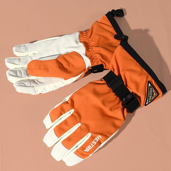 レザーグローブ HESTRA ヘストラ Powder Gauntlet メンズ 五指 本革 天然皮革 スノボ スノーボード スキー 10%off_19