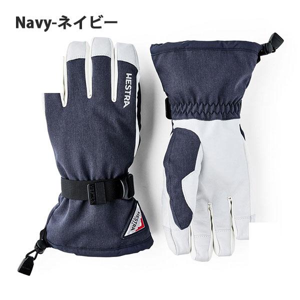 レザーグローブ HESTRA ヘストラ Powder Gauntlet メンズ 五指 本革 天然皮革 スノボ スノーボード スキー 10%off_2