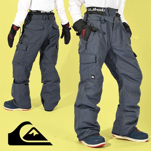 クイックシルバー PORTER GAITER DENIM PT Quiksilver 35%off スノーボードウェア QUIKSILVER クイック