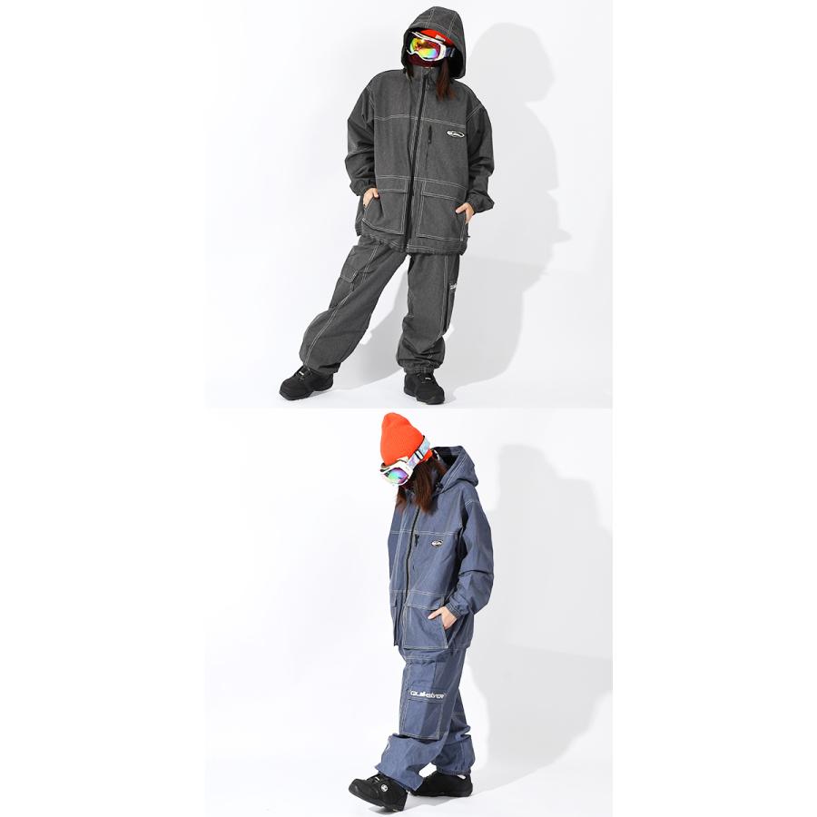 Quiksilver スノーボードウェア 上下セット Mサイズ Quiksilver（クイックシルバー） ラスト1着 Mサイズ スノーボード