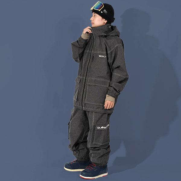 Quiksilver（クイックシルバー） スノーボードウェア 上下セット