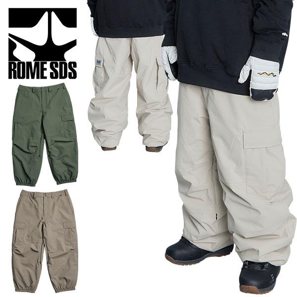 ROME SDS 40%off スノーボードウェア ローム メンズ BAGGY CARGO PANTS