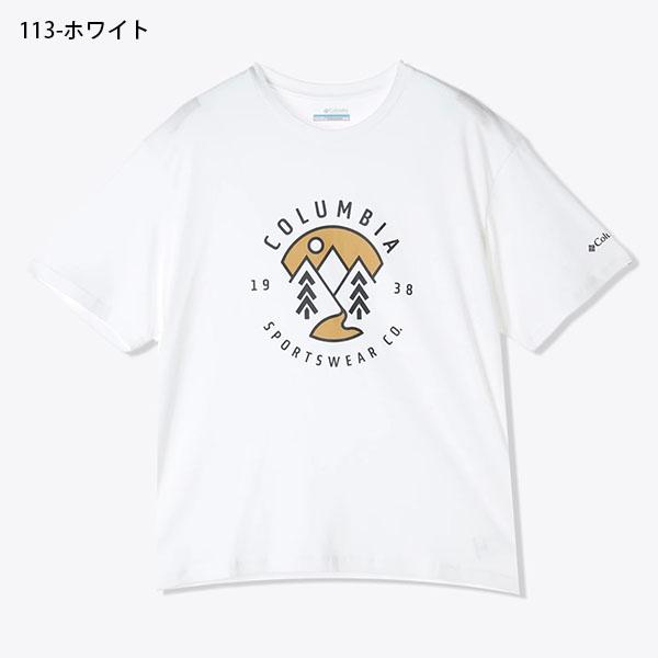 ゆうパケット対応可能！コロンビア 半袖Tシャツ Columbia メンズ レディース ラピッドリッジ グラフィックTシャツ 綿100% AX0403 2024春夏新作｜elephantsports｜03