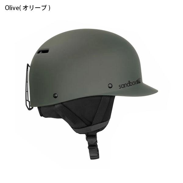 sandbox スノーボードヘルメット ORE オリーブ　MLサイズ sandbox 30%off ヘルメット サンドボックス CLASSIC 2.0 SNOW