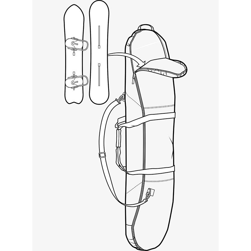BURTON（バートン） ボードケース BURTON Space Sack 156cm ボード