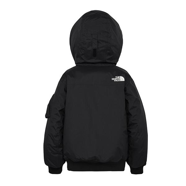 【極美品】ノースフェイス ボンバージャケット中綿 防水 120cm ブラック THE NORTH FACE（ザ ノースフェイス） ジャケット メンズ
