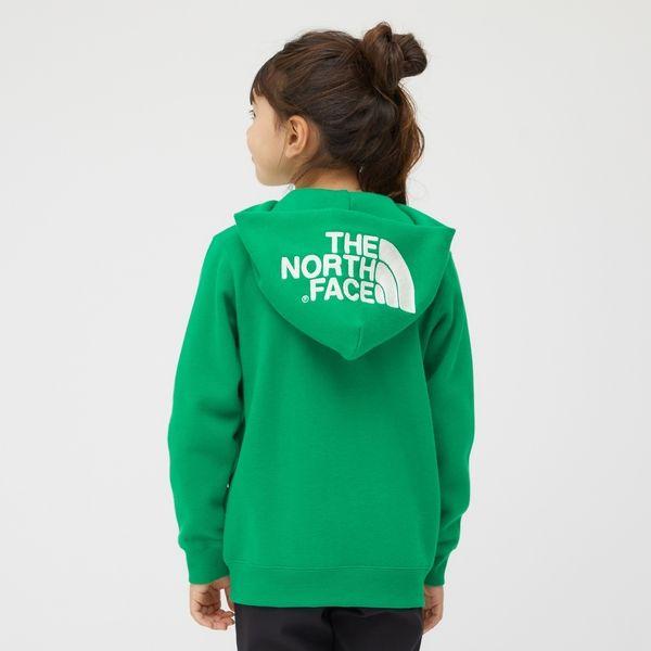 ノースフェイス キッズ 裏起毛 スウェット パーカー 子供 THE NORTH FACE リアビュー フルジップ フーディー フードロゴ NTJ62261｜elephantsports｜16